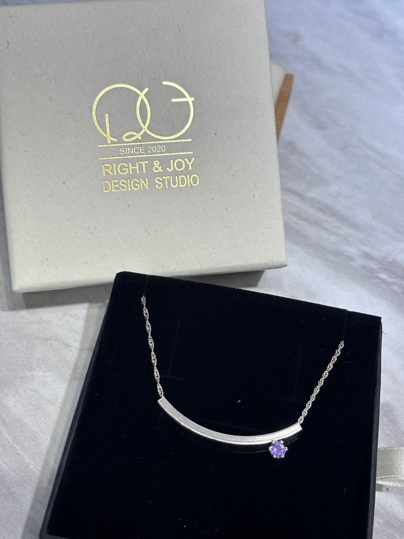 Meteor Series – 925 Sterling Silver Necklace - สร้อยคอ - เงินแท้ 