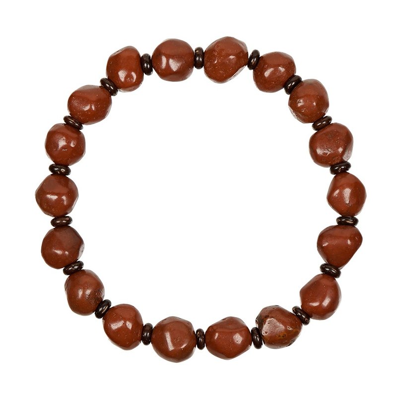 【正佳珠寶】龍宮舍利 頂級泰國龍宮血舍利 8x9mm 血舍利手珠 - 手鍊/手環 - 半寶石 多色