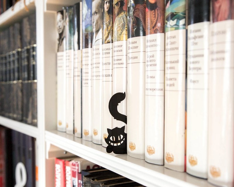 Cheshire Cat | Bookmark | Alice in Wonderland | Book Divider - ที่คั่นหนังสือ - โลหะ สีดำ