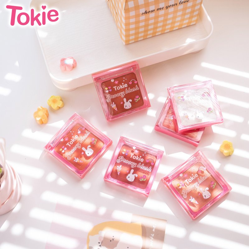 Tokie playful rabbit soft matte blush - ลิปสติก/บลัชออน - พลาสติก 