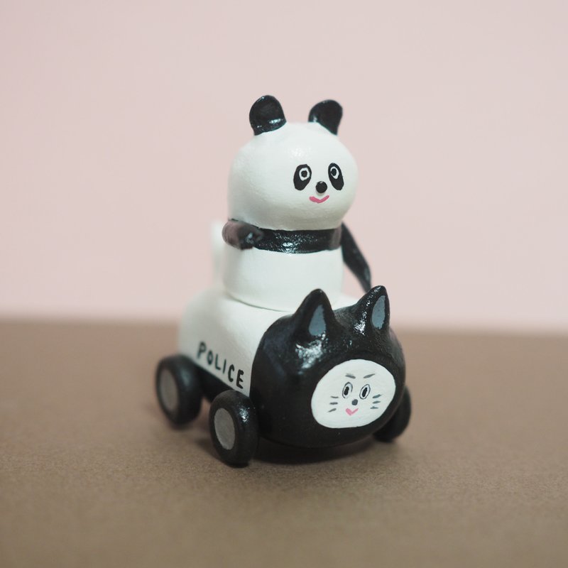 Pat-Panda - 玩偶/公仔 - 黏土 白色