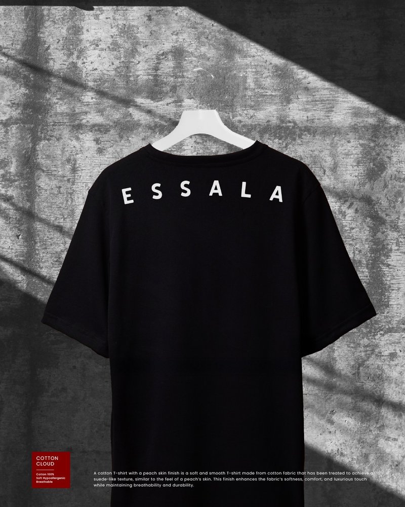 Essala 寬鬆版型 T-shirt (M) - 男 T 恤 - 棉．麻 