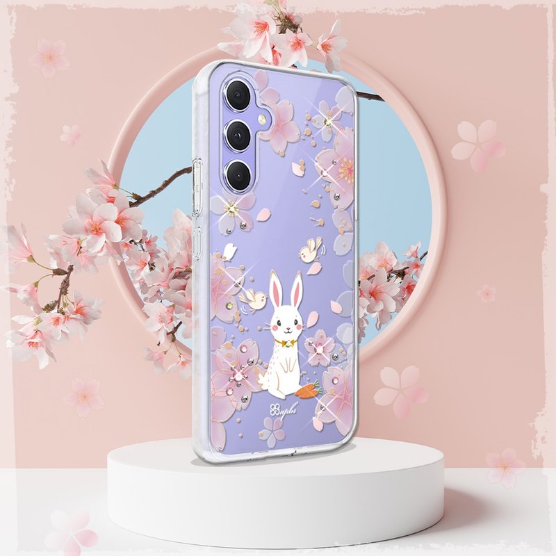 Samsung Galaxy A55/A54/A53/A35 輕薄軍規防摔水晶殼-幸運兔YOU - 手機殼/手機套 - 其他材質 多色