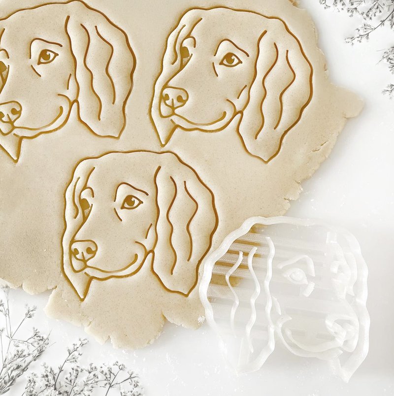 柏金獵犬造型餅乾模具 - 其他 - 塑膠 