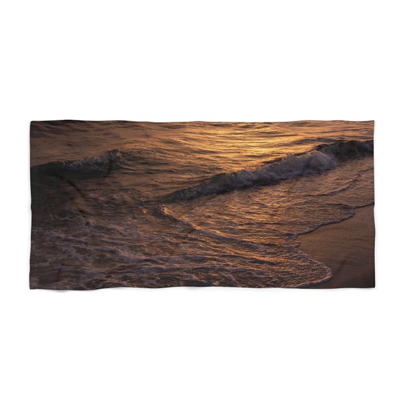 Beach Towel - Sunset Kissess - 毛巾/浴巾 - 聚酯纖維 多色