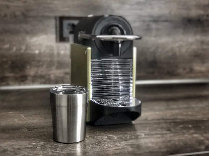 【母親節禮物】【客製化禮物】Espresso Doppio 咖啡隨身杯 - 保溫瓶/保溫杯 - 不鏽鋼 