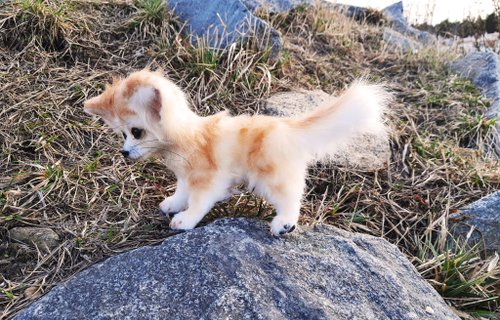 海外作家様　ぬいぐるみ　テディベア　アートドール　フェネック　きつね 海外作家様 フェネック きつね ぬいぐるみ テディベア アート