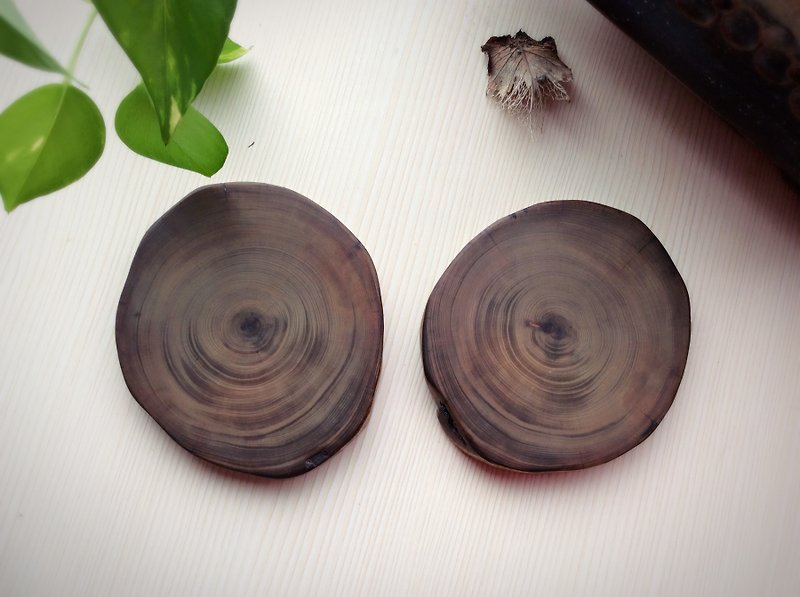 Diablo - cypress smell incense tea pad pendulum pad jewelry pad - ของวางตกแต่ง - ไม้ สีดำ