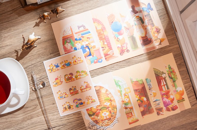 | Seasoning of life | 13 pieces in the postcard set - การ์ด/โปสการ์ด - กระดาษ สีส้ม