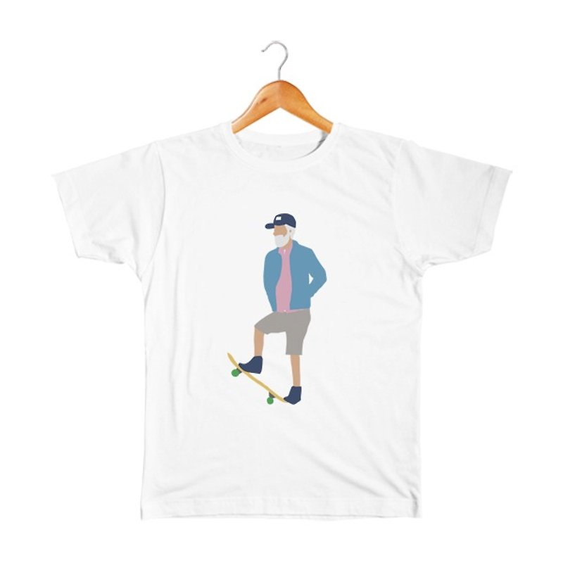 Good Life #8 Kids T-shirt - เสื้อยืด - ผ้าฝ้าย/ผ้าลินิน 