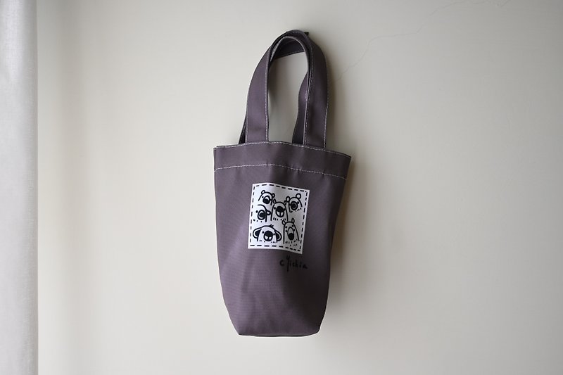 Dark Coffee Family - Daily Xiongshuo Beverage Bags, Universal Bags, Tote Bags / 10 Types - Handbags & Totes - Waterproof Material 