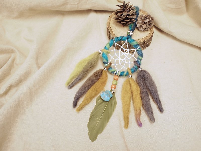 handmade Dreamcatcher ~ Valentine's Day gift birthday present Christmas gifts Indian. - Items for Display - Other Materials Blue