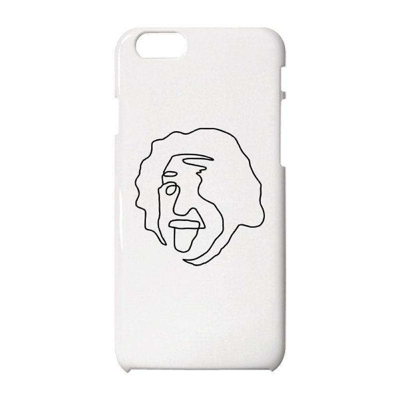 Einstein iPhone case - เคส/ซองมือถือ - พลาสติก ขาว