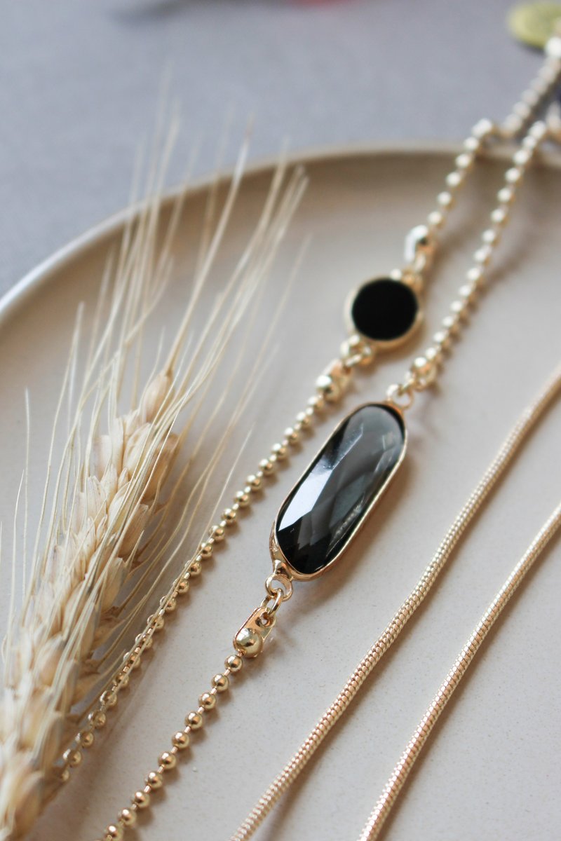 Crystal C Gold or Silver Sunglasses Chain - Sunglasses Chain - 其他 - 不鏽鋼 金色