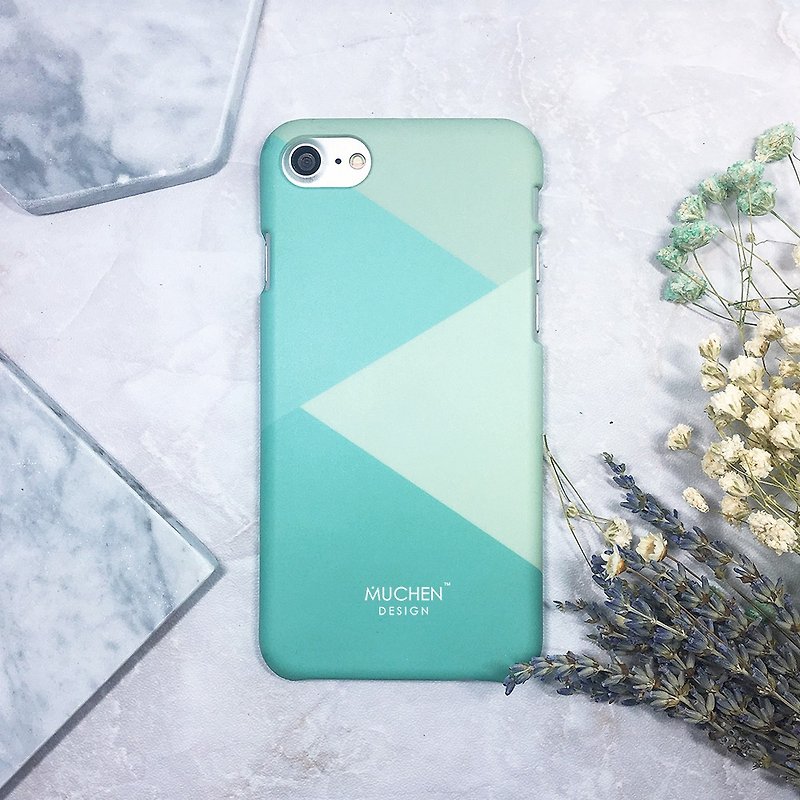 Classic series-tiffany green stitching (iPhone.Samsung, HTC, Sony.ASUS phone case) - Phone Cases - Plastic Green