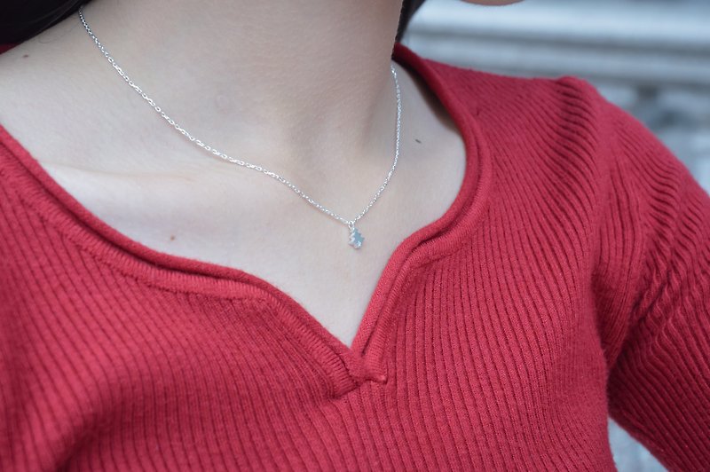 【Cheng Travel】Christmas Tree Necklace. 925 sterling silver necklace - Necklaces - Other Metals 