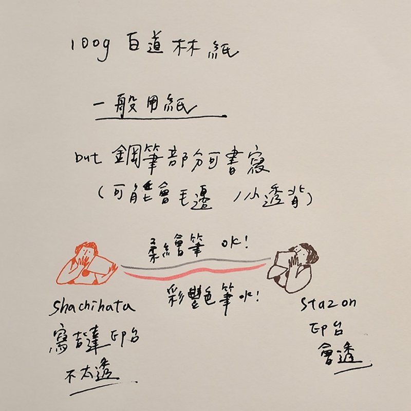 一般書寫 - 白道林紙 | 客製化 手工書 - 內頁 - 筆記本/手帳 - 紙 白色