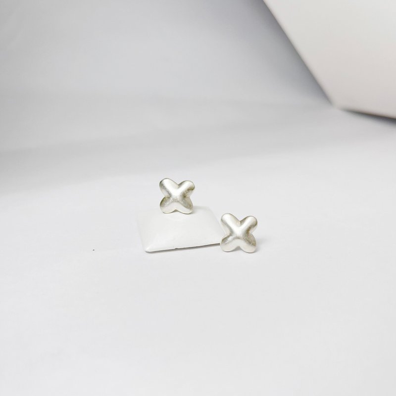 wuwu X earrings - Earrings & Clip-ons - Sterling Silver Silver