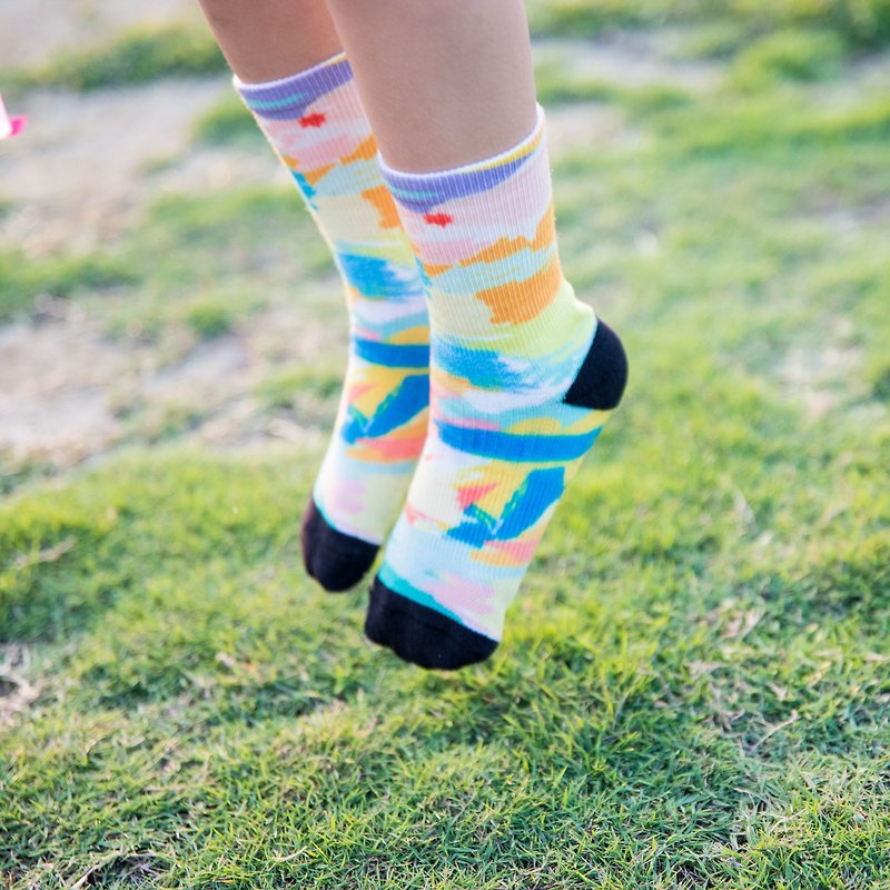 子供の靴下-パレット - ソックス - サステナブル素材 多色