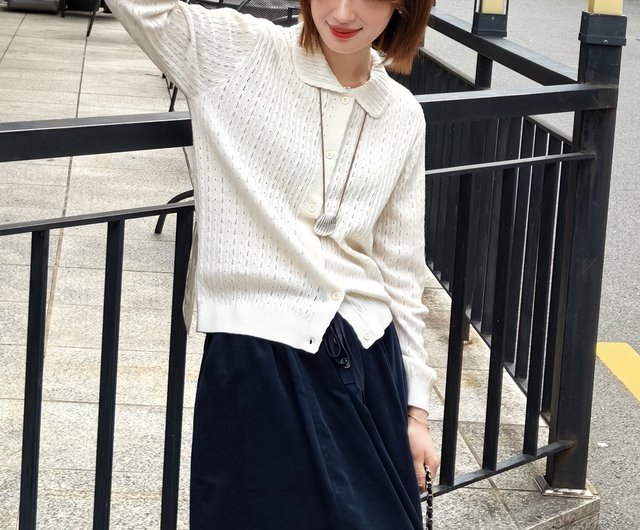 REPLICA リブ編み カーディガン S MARTINMARGIERA れみ@re.__mi23