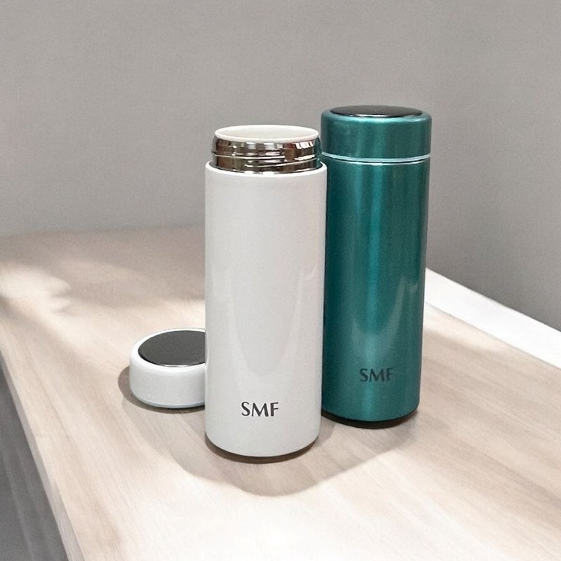 SMF ceramic insulated tumbler 275ml (two colors optional) - กระบอกน้ำร้อน - เครื่องลายคราม 