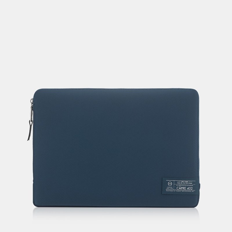 福利品 CÂPRE Macbook Pro 13.3吋收納包-單寧藍 - 電腦包/筆電包 - 防水材質 藍色