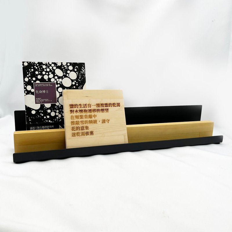 鐵木和　桌上收納架　書架　唱片展示架　小物架　分類架 - 擺飾/家飾品 - 其他金屬 黑色