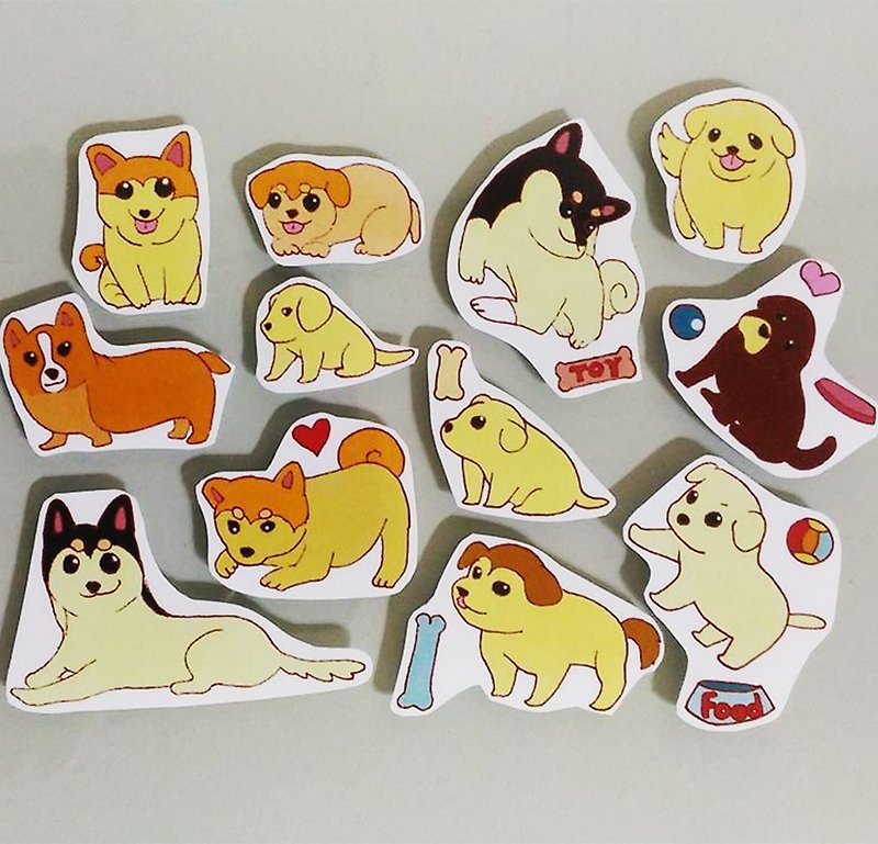 Dog sticker pack - สติกเกอร์ - กระดาษ 