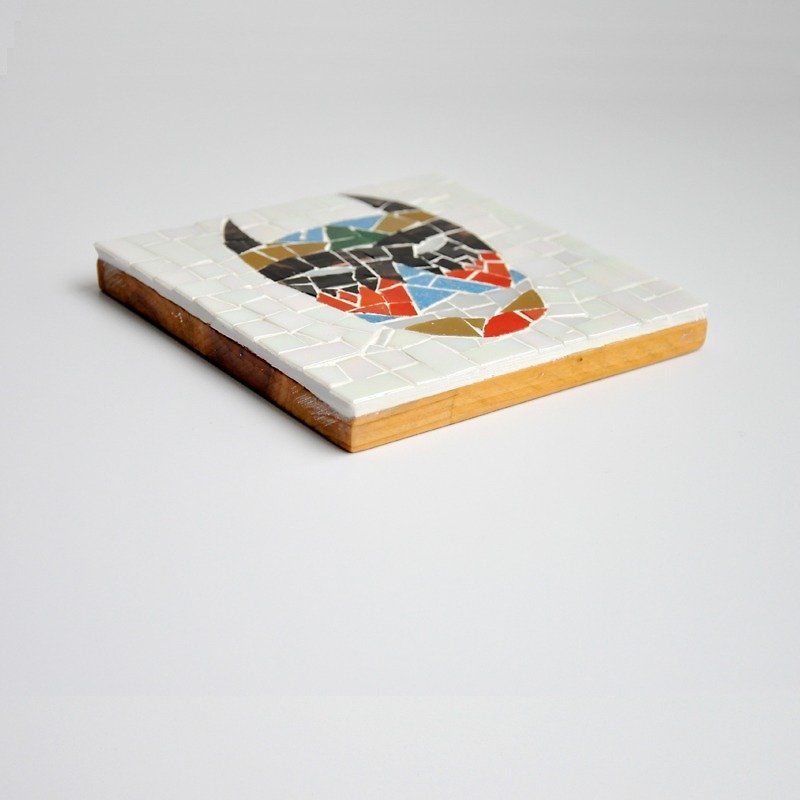 ライフ/ナイト/オリジナル手作りコラージュモザイクコースター木製コースター装飾小さな絵家の装飾装飾 - コースター - 木製 