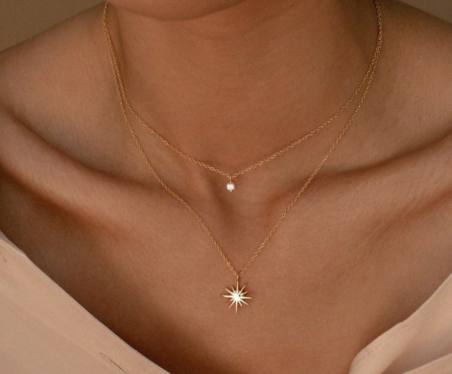 Dodecagram necklace on sale