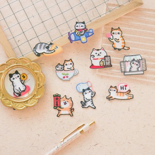 九達生活禮品 刺繡裝飾貼(第三代)
