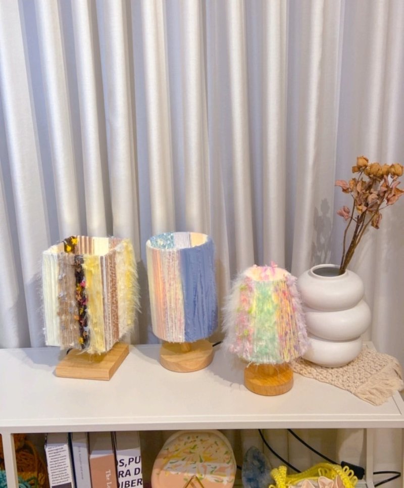 Mao Luo Luo - Wool Night Light Experience Course (Cultural coins can be used) - Knitting / Felted Wool / Cloth - Cotton & Hemp 