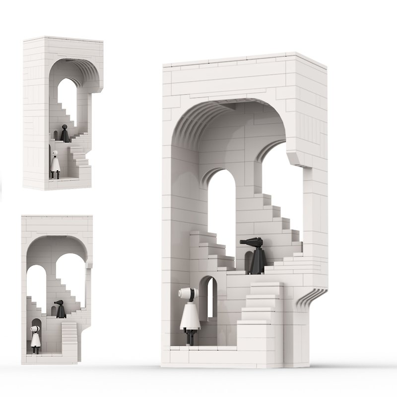 Vally Art MOC building blocks set with compatible bricks - บอร์ดเกม - พลาสติก 
