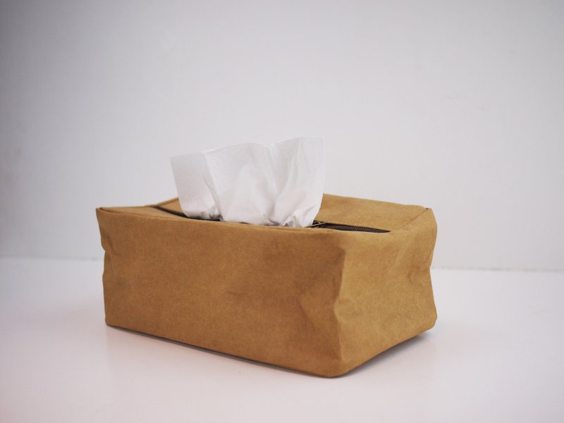 Washable Paper tissue box - Tissue Boxes - Paper Brown