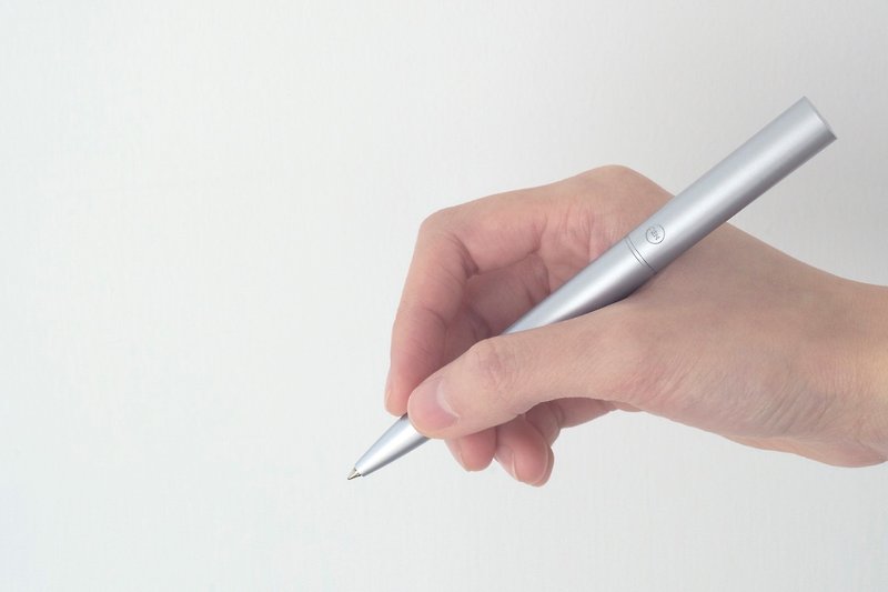 ORIGIN: Ballpoint Pen (Silver) - ปากกา - อลูมิเนียมอัลลอยด์ สีเงิน