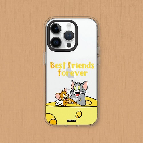 犀牛盾RHINOSHIELD Clear透明防摔手機殼∣湯姆貓與傑利鼠/Best friends for iPhone