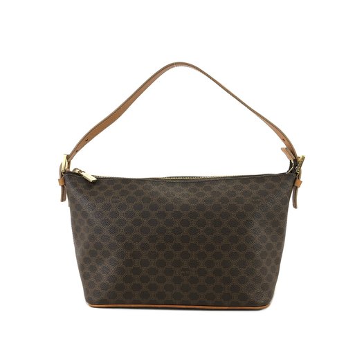 日本直送 名牌中古包 】CELINE セリーヌ マカダム PVC レザー