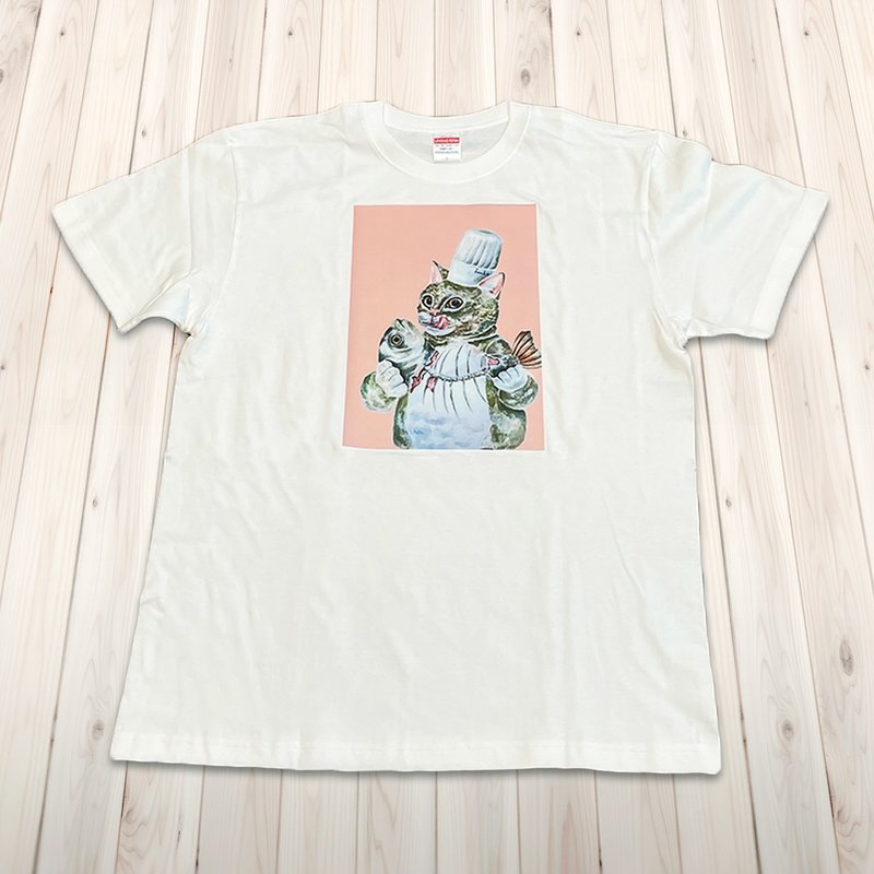 Yamamoto Fuka illustration T-shirt - Women's T-Shirts - Cotton & Hemp Multicolor