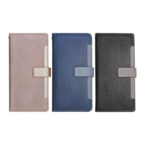 VOYAGE-CASE SHOP CASE SHOP Samsung S25/S25+/S25 Ultra 前收納側掀皮套-粉/藍/黑