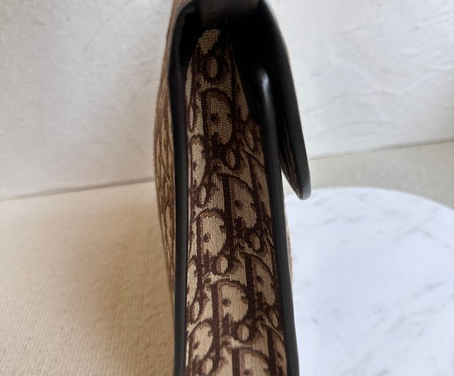 中古 バッグ Christian Dior クリスチャンディオール ヴィンテージ ブラウン 織り柄 ハンド ショルダーバッグ - ショップ  be-femi-vintage ショルダーバッグ - Pinkoi