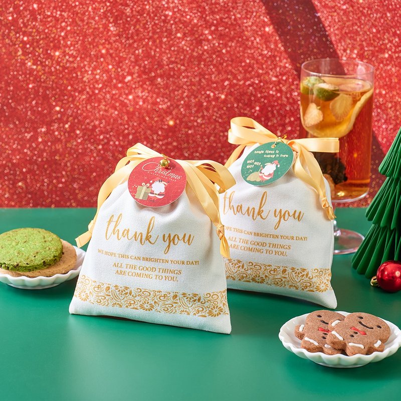 (預算50內)【聖誕交換禮物推薦】聖誕養生小福袋 可加公司Logo - 茶葉/茶包/水果茶 - 其他金屬 紅色