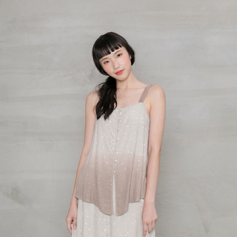 聖托里尼漸染上衣 Santorini Dip Dye Top - 女上衣/長袖上衣 - 其他人造纖維 多色