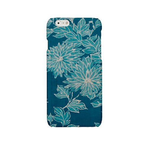 ModCases Samsung Galaxy case iPhone case Phone case blue flowers 1003
