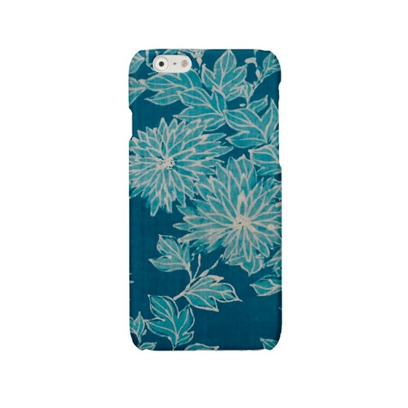 Samsung Galaxy case iPhone case Phone case blue flowers 1003 - 手機殼/手機套 - 塑膠 