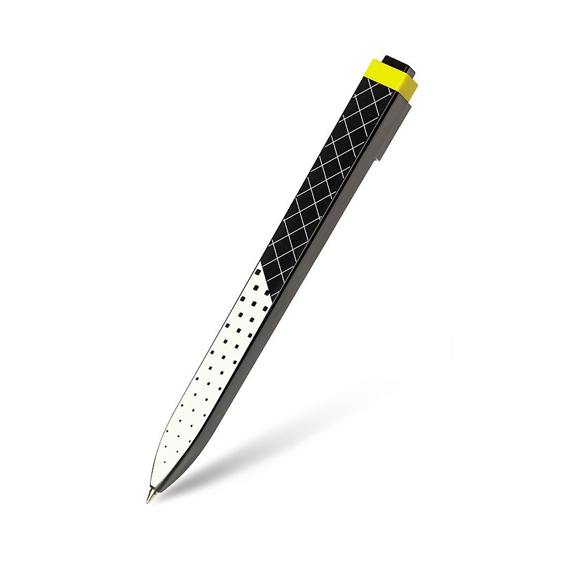 MOLESKINE GO 鋼珠筆 1.0 - 圖案黃 - 鋼珠筆 - 樹脂 黃色