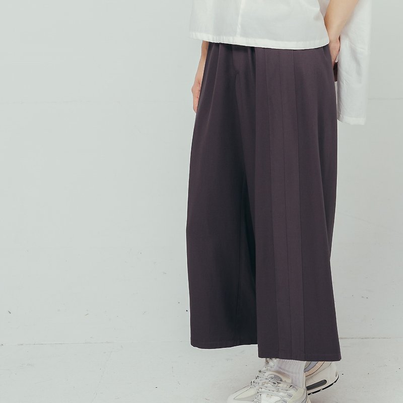 8 lie down_extended wide pants - Men's Pants - Other Materials Gray