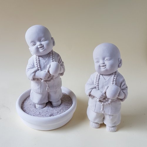 創藝皂學 手工皂 擴香石 香氛 臺灣原創 在地製造 淨念吉祥小佛之常樂 擴香石珪藻小盤套組 辦公室小物 香氛禮贈