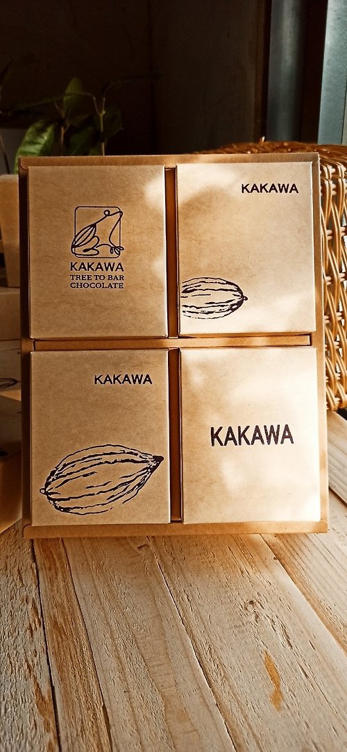 Kakawa Tree To Bar Chocolate 獨家手工禮盒_特惠中-純可可大賞組合系列售價1180優惠中999