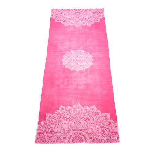 YOGA DESIGN LAB 台灣代理 【Yoga Design Lab】Yoga Mat Towel 瑜珈舖巾 - Mandala Rose