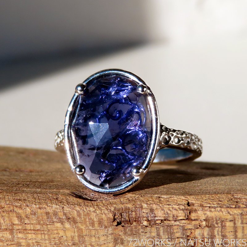 アイオライト リング / Iolite Ring - 戒指 - 寶石 紫色